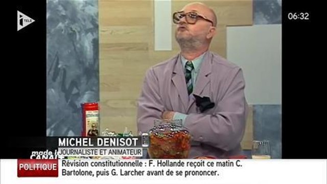 Mort de Jean-Pierre Coffe : Michel Denisot lui rend hommage sur iTélé