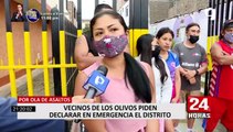 Los Olivos: vecinos denuncian constantes asaltos en el llamado 'pasaje del terror'