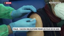 Italie : vaccin obligatoire pour les plus de 50 ans
