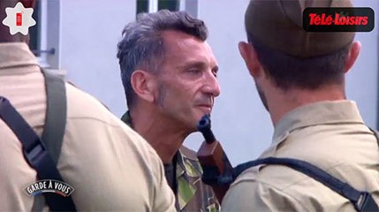 Il arrache une larme à Marius, le "patron" de Garde à vous... Zapping télé-réalité