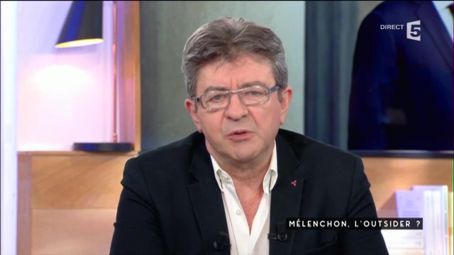 C à Vous - Jean-Luc Mélenchon pas emballé par l'émission Dialogues Citoyens avec François Hollande