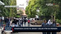 Waspada Covid-19, SMAN 1 Semarang Gelar PTM 50 Persen