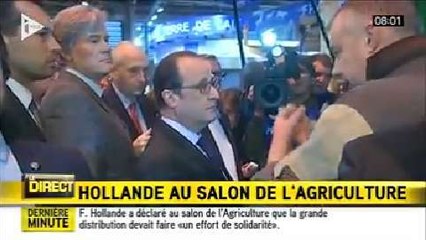 François Hollande hué au Salon de l'Agriculture