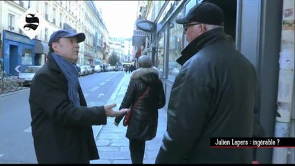Quand Julien Lepers fait la manche... Le Zapping people