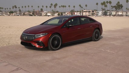 Der neue Mercedes-AMG EQS 53 4MATIC+ - AMG RIDE CONTROL+ Fahrwerk mit adaptiver Verstelldämpfung