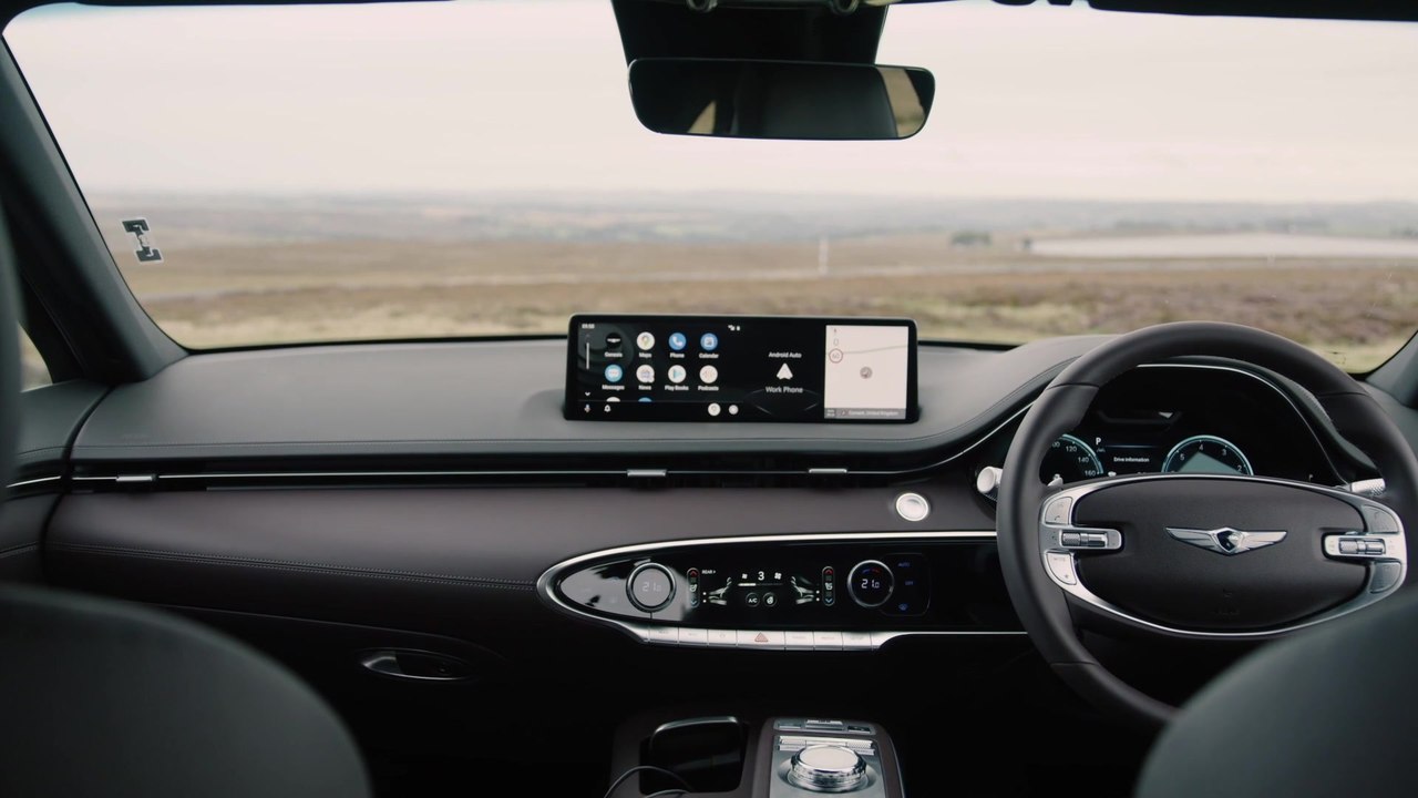 Der neue Genesis GV70 - Geräumiges, sportliches Interieur setzt auf „Schönheit des weißen Raums“