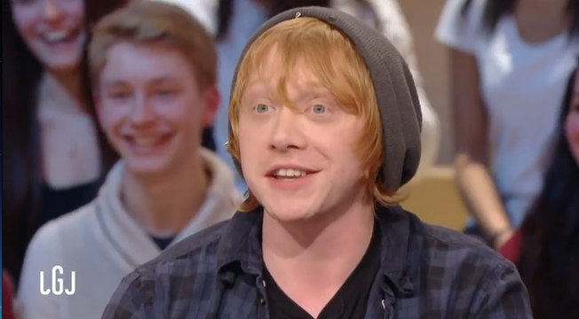Le Grand Journal : Rupert Grint, un projet de film avec Dany Boon ? Il n'est pas au courant !
