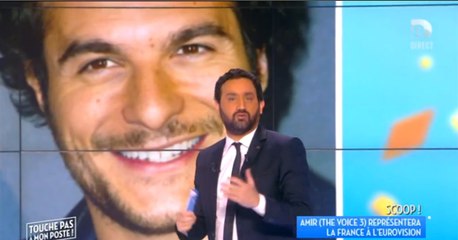Eurovision : Amir de The Voice représentera la France selon Cyril Hanouna