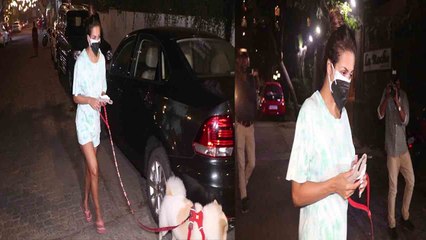 Malaika Arora घर के बाहर अपने Dog के साथ हुईं स्पॉट, मीडिया ने कैद की ये हरकत | FilmiBeat