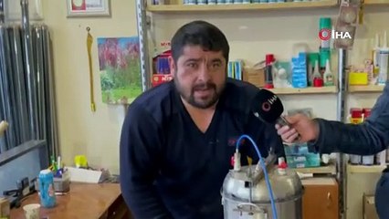 Öyle bir makine yaptı ki herkes ona dua ediyor