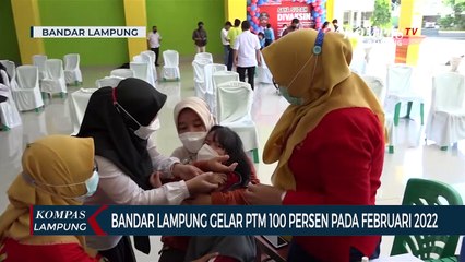 Bandar Lampung Gelar PTM 100 Persen Pada Februari 2022