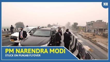 Download Video: PM Modi stuck on Punjab flyover, Ferozepur rally cancelled; Centre says major security lapse