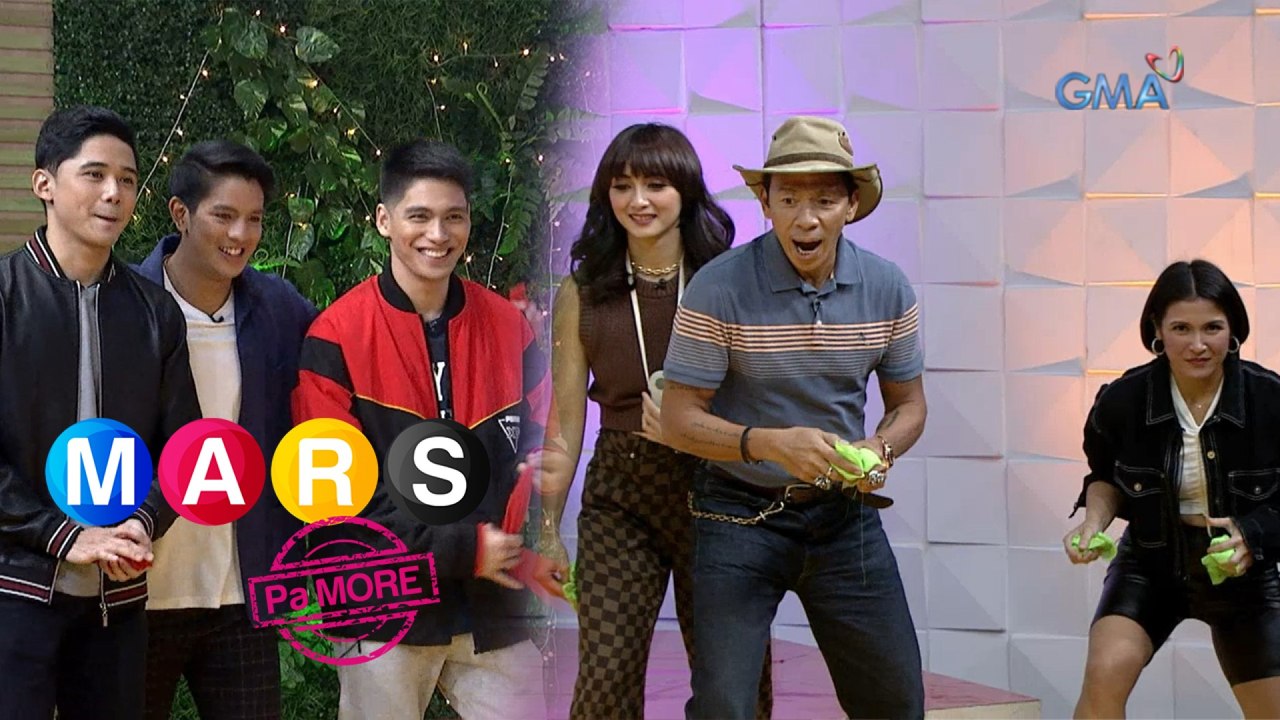 Mars Pa More: Team Mars vs. Team Daddy’s Gurl in ‘Tic Tac Toe Run’ challenge! | Mars Magaling
