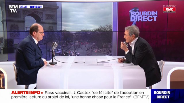 Jean Castex sur la vaccination obligatoire: L'objectif c'est de faire vacciner les gens, pas de faire rentrer de l'argent dans les caisses de l'État