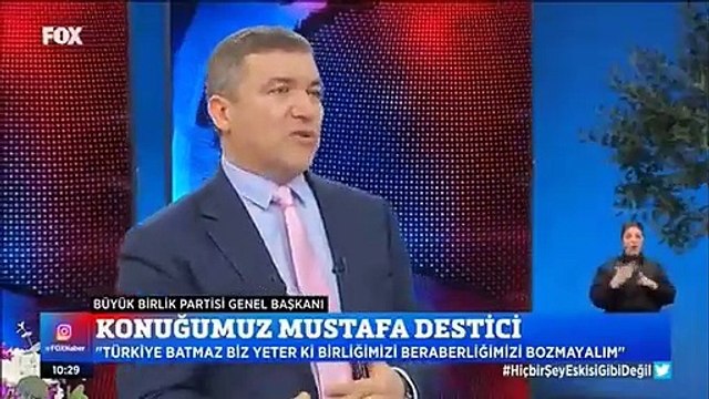 Cumhur İttifakı ortaklarından BBP lideri Destici: Biri orada 2 bin 500 lira maaşa mahkûm edilmişken diğer tarafta 3 -5 maaş almak hak değil