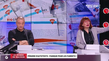Le monde de Macron: Pénurie d'autotests, panique pour les parents - 06/01