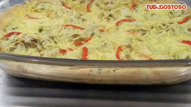 torta capixaba de sardinha e repolho muito facil