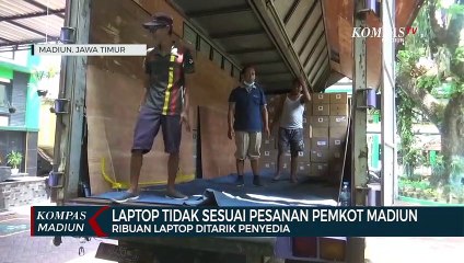 Laptop Tidak Sesuai Pesanan Pemkot Madiun, Ribuan Laptop Ditarik Penyedia