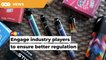 provide valuable feeback in helping to regulate e-cigarettes, vapes