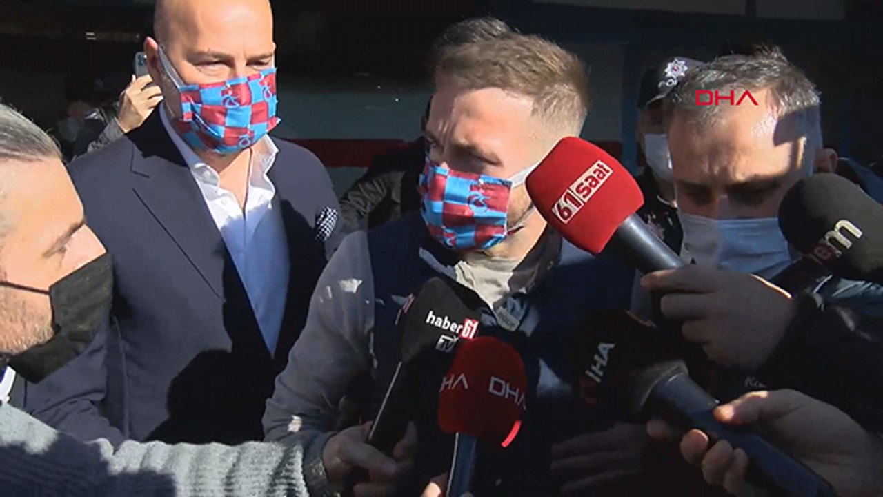 Edin Visca, Trabzon'a geldi