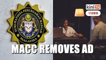 MACC pulls ad on corrupt doctor, told to clean up its own backyard