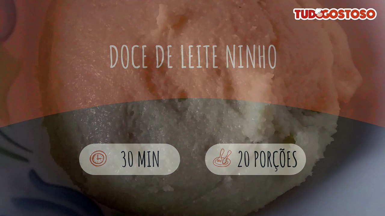 Doce de leite ninho