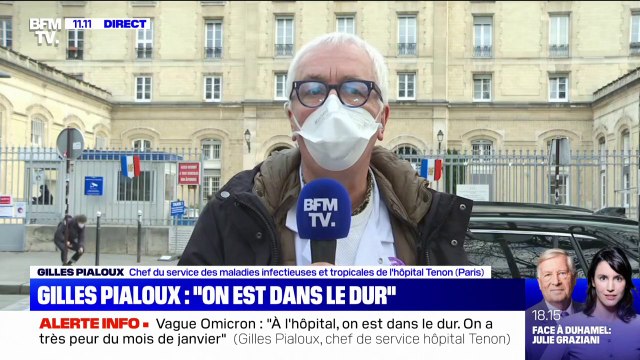 Pr Gilles Pialoux: il faut associer la vaccination aux mesures barrières qui ont complètement baissé
