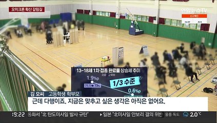 방역패스 제동에 청소년 접종률 '주춤'…"설득해야"