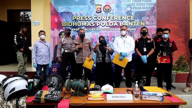 Komplotan Residivis Spesialis Pecah Kaca Berhasil Diringkus Polda Banten