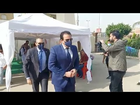 وزير التعليم العالي يدلي بصوته في انتخابات النواب