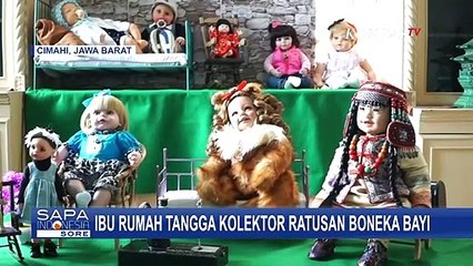 Ramai Spirit Doll, Inilah Ratusan Koleksi Boneka Mirip Bayi MIlik Ibu Rumah Tangga di CImahi!
