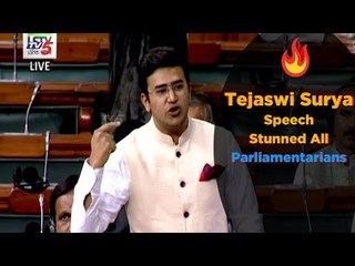 Tejasvi Surya Power Packed Speech Stunned Parliamentarians | TV5 Kannada