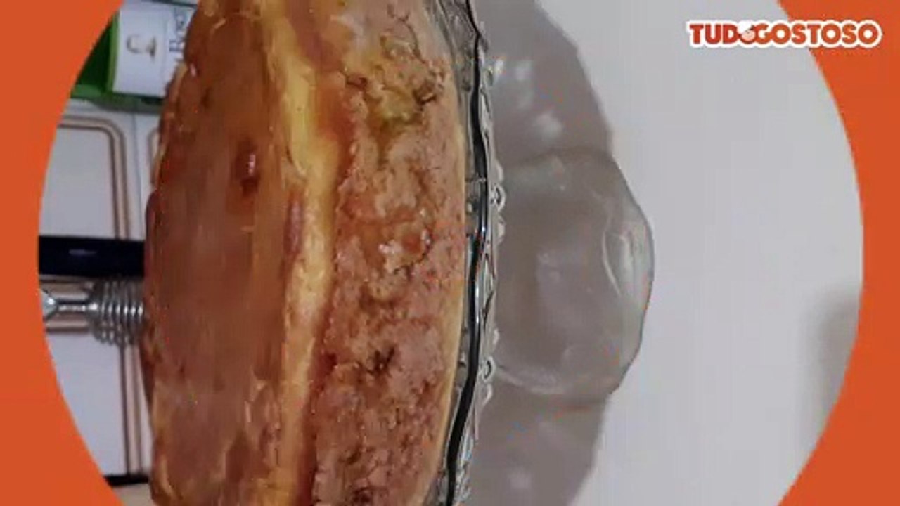 Torta de arroz de liquidificador