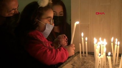 ERMENİ KİLİSESİNDE 'NOEL' COŞKUSU