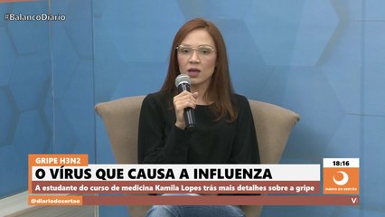 Estudante de medicina fala se um fumante tem mais possibilidade de contrair o vírus que causa a Influenza