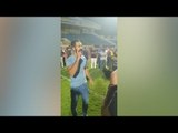 حسني عبدربه يظهر في ملعب الإسماعيلي بعد أزمة منعه من حضور المباريات