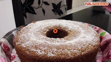 Bolo integral de coco