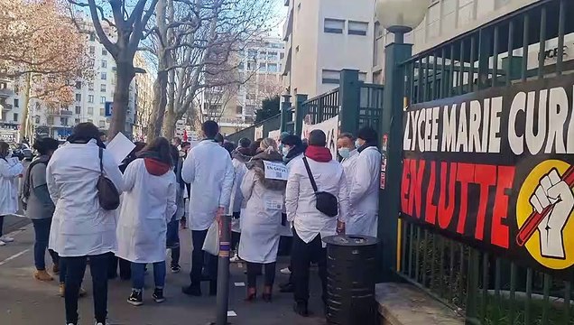 Marseille. Le personnel du lycée Marie Curie mobilisé face à l'in-curie