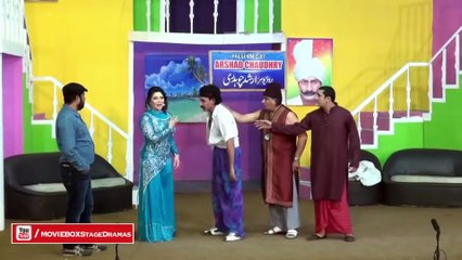 Pakistani  Punjabi Stage Drama    Best 10  Nasir Chinyoti  Comedy  Clip