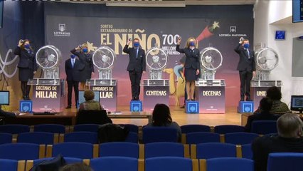 41.665: El gordo de La lotería de 'El Niño'