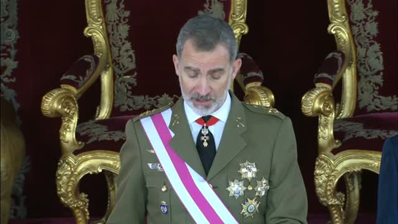 Felipe VI: "Quiero honrar la memoria y dignidad de las víctimas del terrorismo"