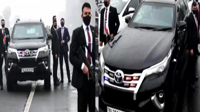 Footage of PM Modi's security breach in Punjab