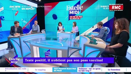 RMC s’engage pour vous :  Testé positif, il n'obtient pas son pass vaccinal - 06/01
