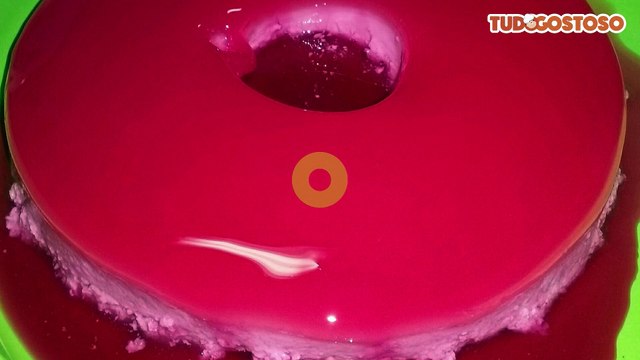 Pudim de gelatina de morango facíl