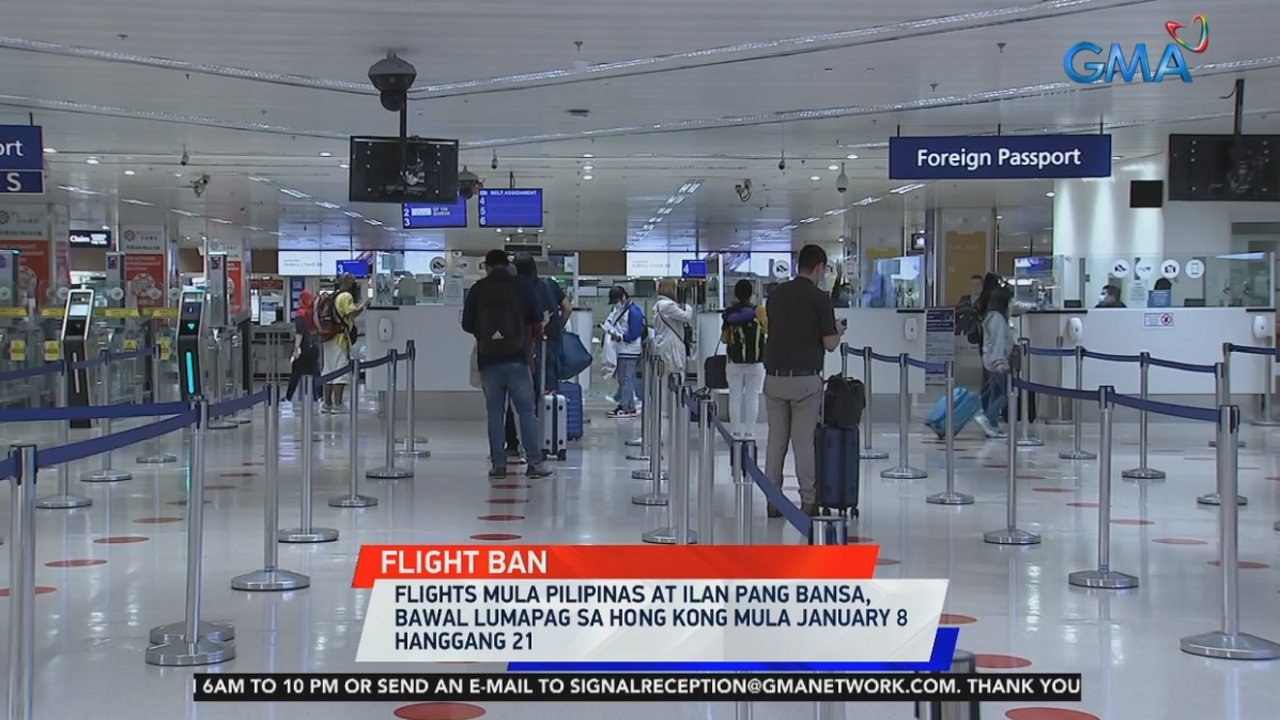 Flights mula Pilipinas at ilan pang bansa, bawa...