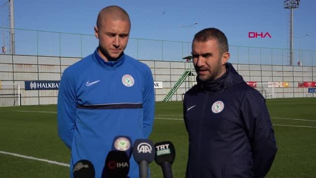 SPOR Çaykur Rizesporlu Holmen: Beşiktaş'tan puan alacağımızı düşünüyorum