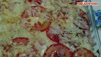 Sanduíche de forno cremoso