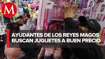 Venta de juguetes por Día de Reyes en Eje 1 Norte