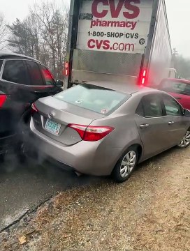 Horrible Weather Sends Semis Sliding