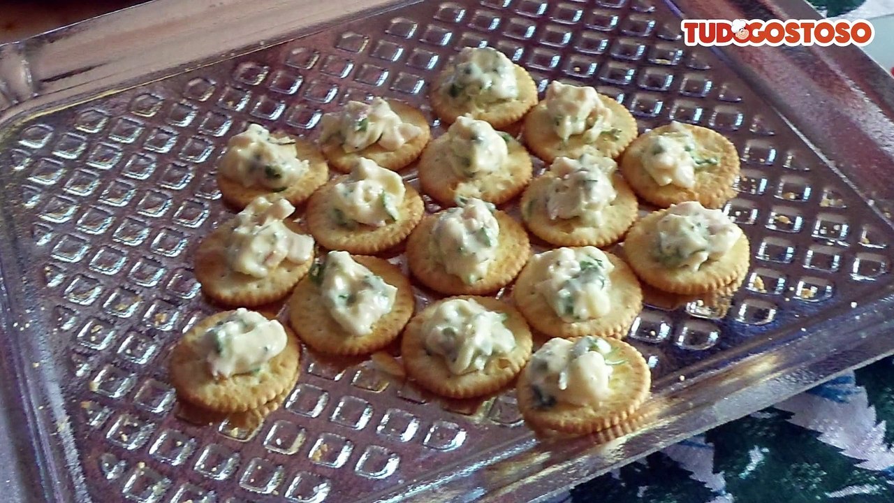 Canapés simples para festas